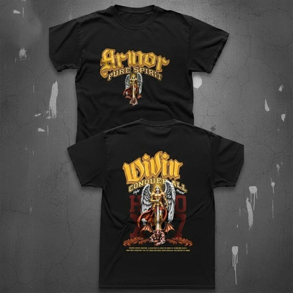 Divine Angel Armor Conquer All Archangel Michael Shirt